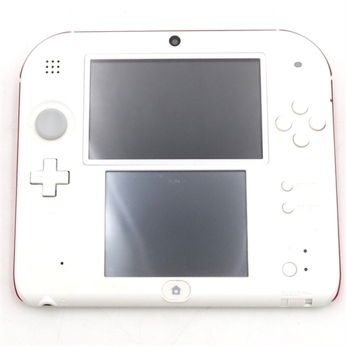 Nintendo 2DS - White and Red - Scarlet Red - Console - SNR AEM101223018 (B Grade) (Used)